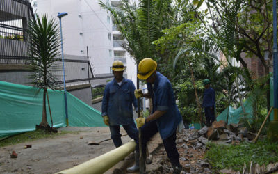 EMPAS realiza obra en Cabecera