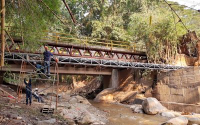 EMPAS termina reposición de paso elevado en Villa Jardín