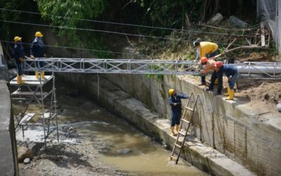 EMPAS entrega reposición de paso elevado en Cañaveral