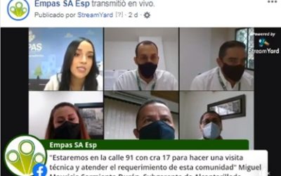 EMPAS en contacto con su comunidad usuaria