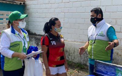 La Empresa Pública de Alcantarillado de Santander EMPAS S.A. inició con jornadas especiales de entrega de Puntos ecológicos y limpieza en los barrios de Bucaramanga