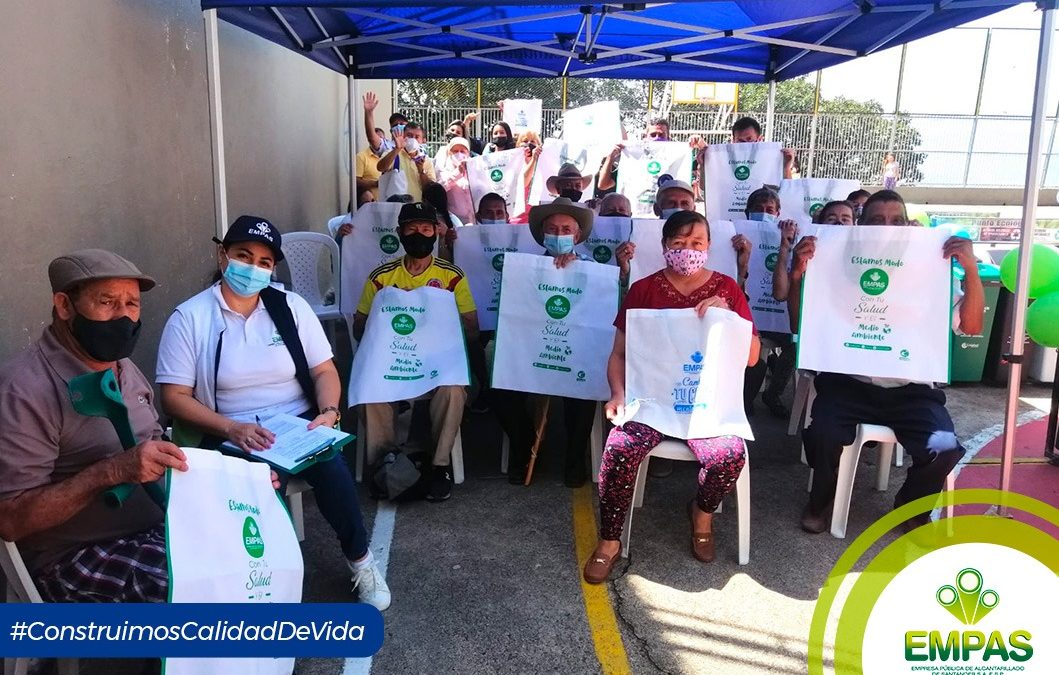 EMPAS Comunitario y Participativo compartió con los habitantes de las Comunas 14 y 1 de Bucaramanga