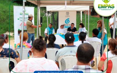 Habitantes del sector El Laguito de Girón, contarán con servicio de alcantarillado domiciliario