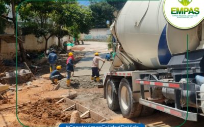 Bellavista Casas estrena alcantarillado sanitario y pluvial