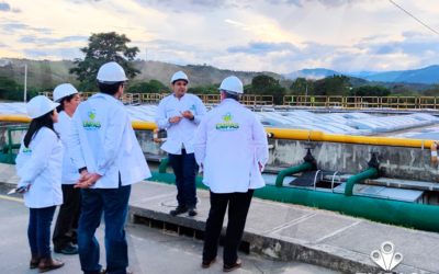 Universidad Pontificia Bolivariana  visita la PTAR Río Frío