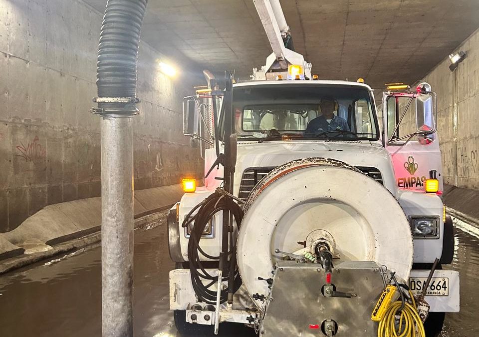 Tras fuerte aguacero, EMPAS dejó el sistema pluvial en perfecto funcionamiento