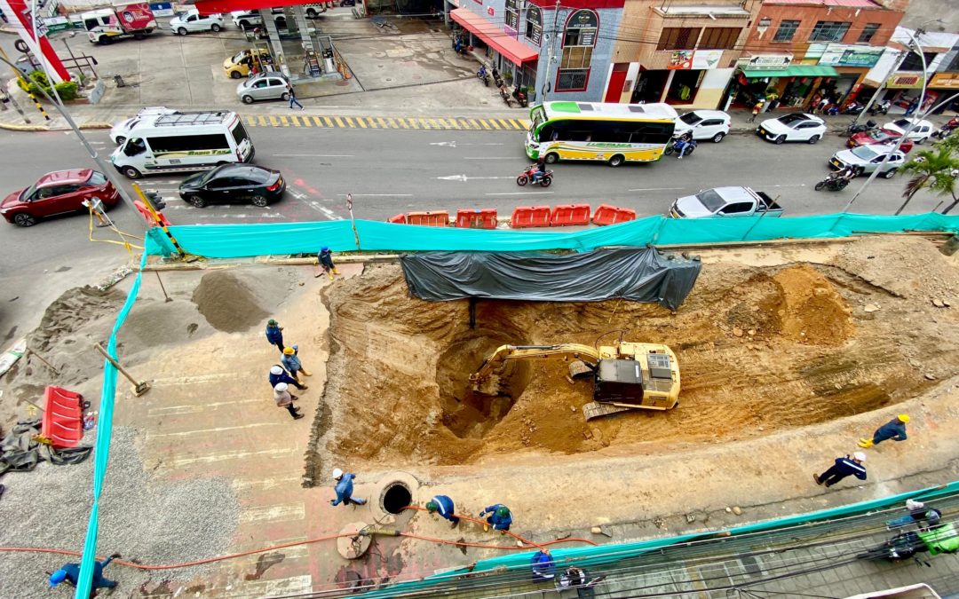 EMPAS hace llamado a empresas de servicios públicos y a la Alcaldía de Bucaramanga para atender afectación en la Avenida Quebradaseca